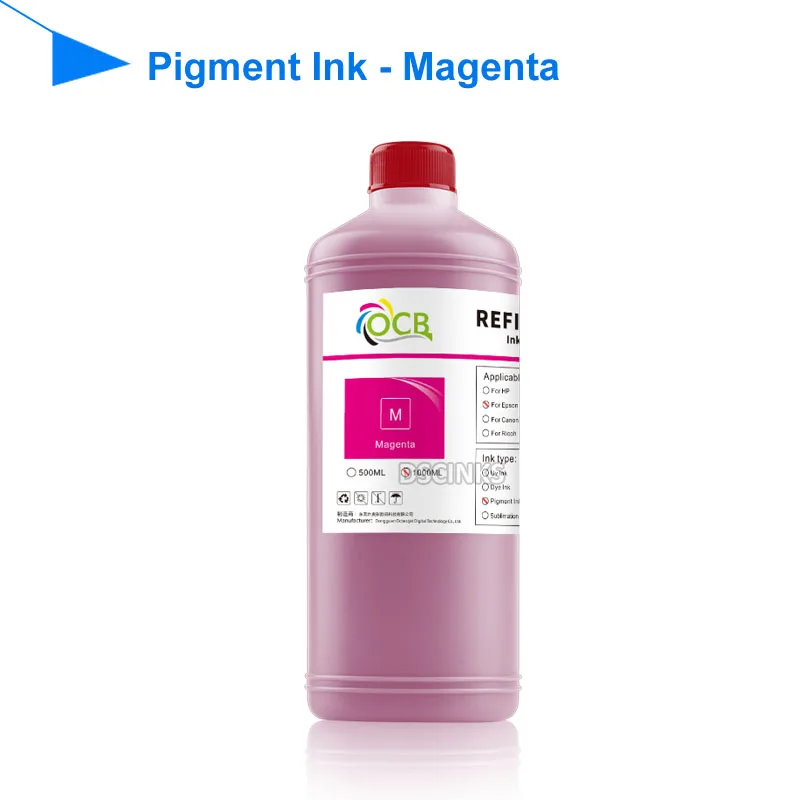 1000ml / bottle Pigment ink For Epson 3800 3800C 3880 3850 3890 7908 9908 7890 9890 11880 11880C printer high quality ink