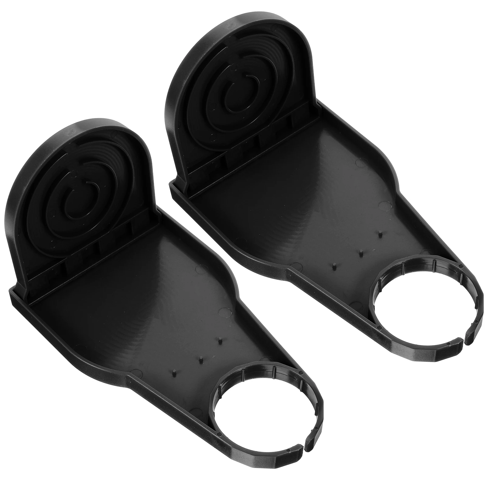 

2Pcs Black Laundry Detergent Cup Holder Drip Catcher Foldable Laundry Detergent Drip Catcher Leak Proof Storage Organizer