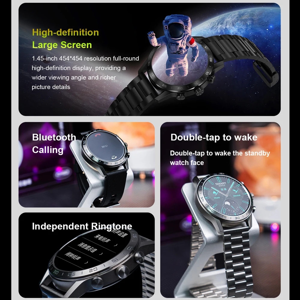 ساعات ذكية مقاومة للماء للرجال ، NFC ، مكالمة أسنان زرقاء ، جهاز مراقبة معدل ضربات القلب ، جهاز تعقب بنظام تحديد المواقع ، ساعة رياضية DT70 Plus ، ساعة ذكية ، عمل ، أصلية