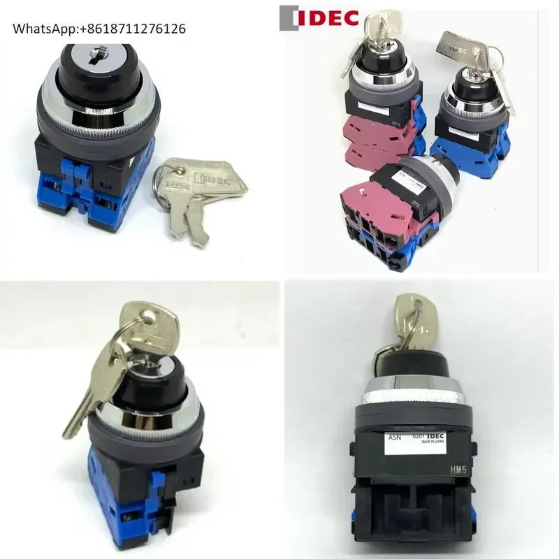 Key Switch for IDEC Izumi ASN2K10N ASN3K20 ASN21K11N 11N 3K22N 10N 02B