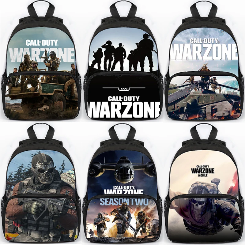 

Рюкзак Call of Duty Warzone, Студенческая школьная сумка, популярная сумка для мобильных игр, рюкзаки для книг для мальчиков и девочек