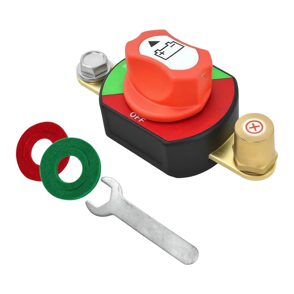 300A Positive Terminal Switch for Battery Isolator 12V to 48V DC Off Shut Off Switch High Current Automotive RV