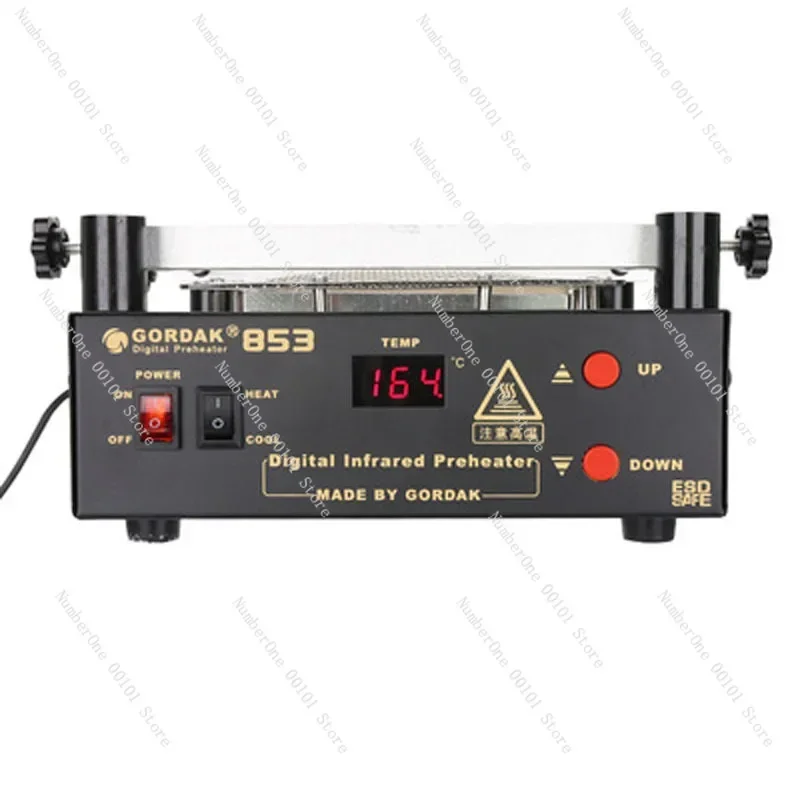 New 110V 220V Gordak 853 infrared lead-free preheating station BGA rework machine