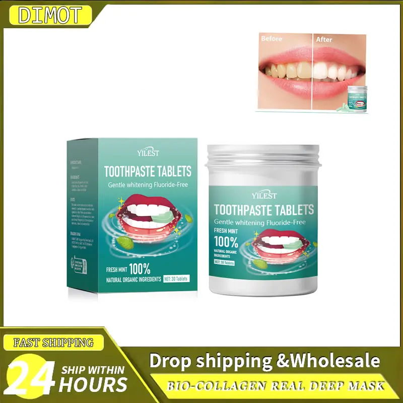 

Таблетки зубной пасты, освежитель дыхания, со вкусом мяты, здоровые зубы, десны, отбеливание зубов, удаление пятен дыма, уход за полостью рта, подходит для путешествий