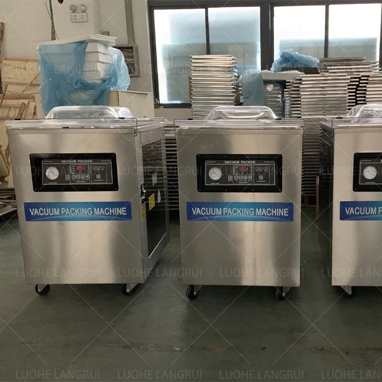 Automatic Commercial CE Modified Vertical Single Chamber Food Vacuum Packing Machine Electric Provided Vaccum Packaging Machine