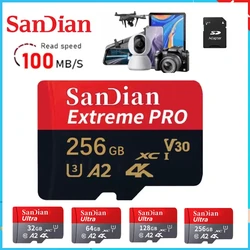 4K A2 U3 Memory Card 256GB Mini 64 128GB Micro TF SD Card Class 10 Ultra High Speed SD TF Flash Card For Nintendo Switch Cam PC