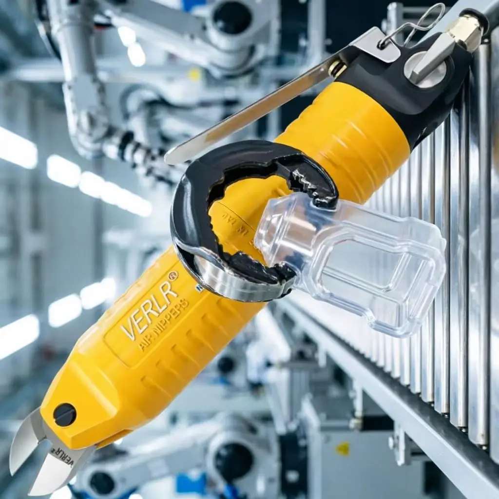 Automated Air Gripper Clamp VR-25P Series Handheld Pneumatic Scissors Water Mouth Pressurized Strong Air Scissors