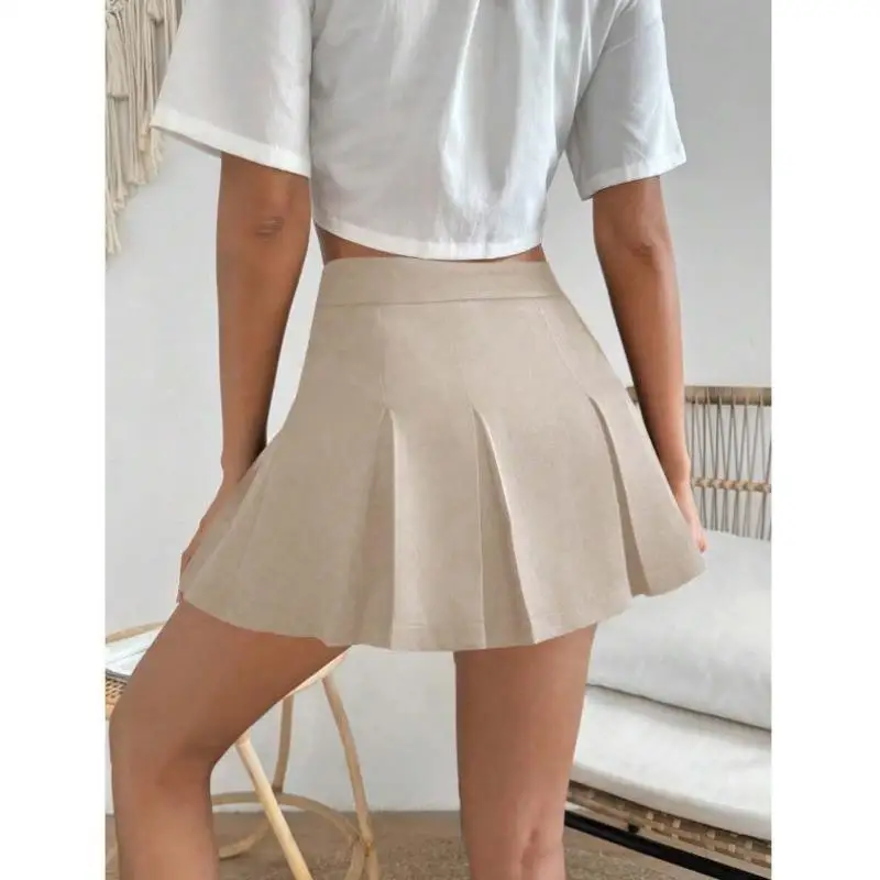 

Классическая плиссированная юбка в стиле преппи, осеннее новое поступление, мужские модные брюки в стиле ретро Ciwalk, девять предметов, полиэстер, триацетатная ткань