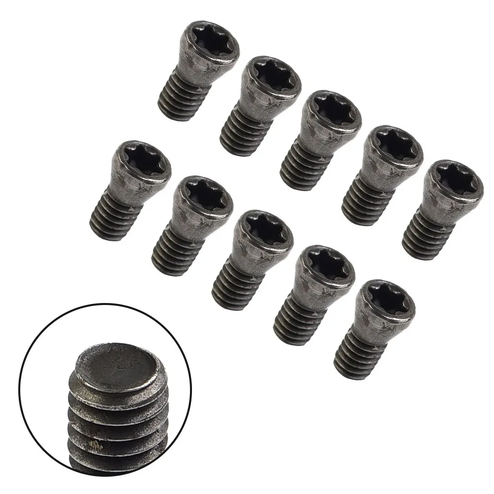 Professional Torx Screw 10pcs M2.5x6mm Replaces Accessories For Carbide Inserts Lathe Metalworking Supplies CNC Stock
