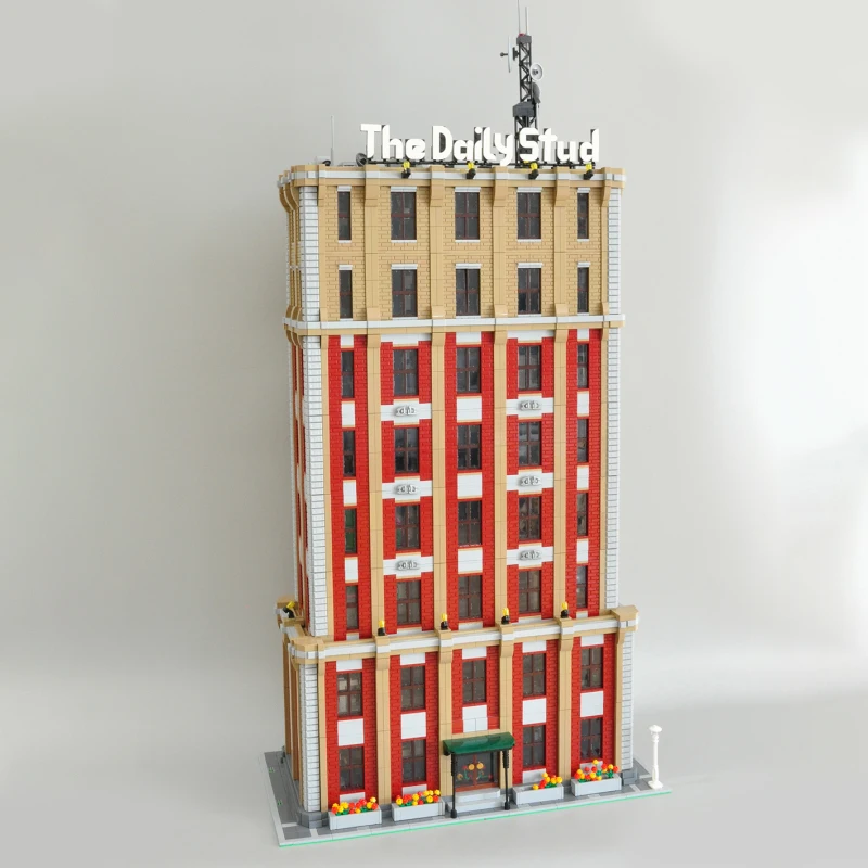 22793 Uds. Venta caliente de ciudad Street View Moc Modular el modelo de rascacielos con perno diario ideas creativas juguete para niños bloques de regalo de cumpleaños