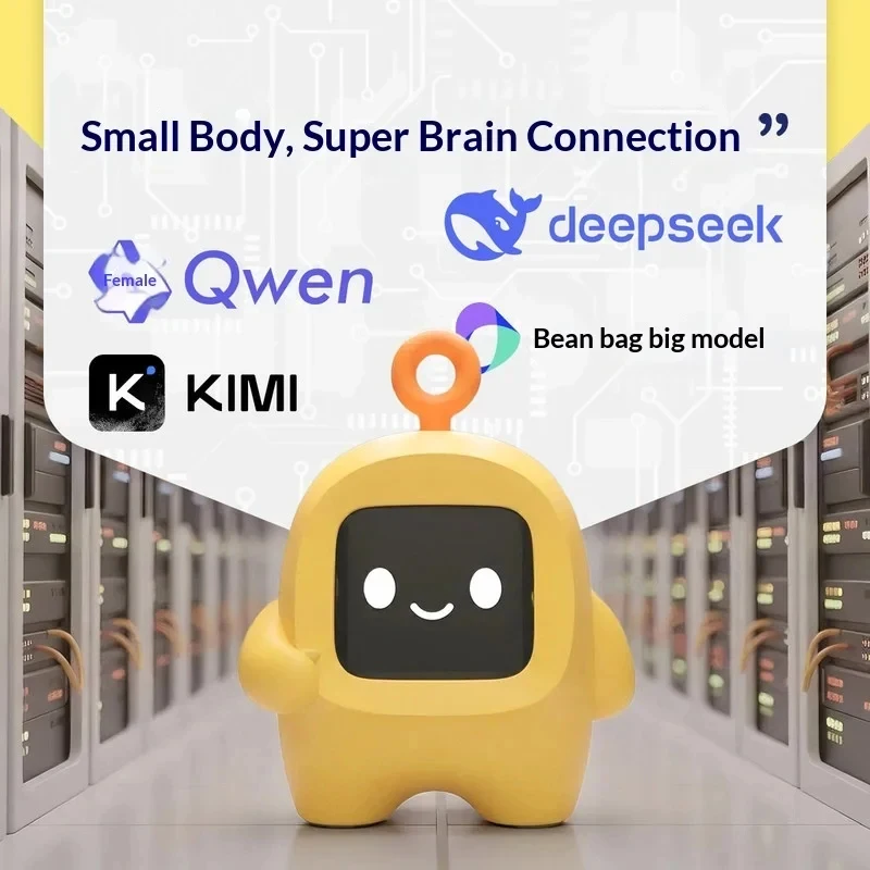 2026 new hot-selling AI intelligent robot toy dialogue interactive partner with DeepSeek bean treasure large model as a birthday