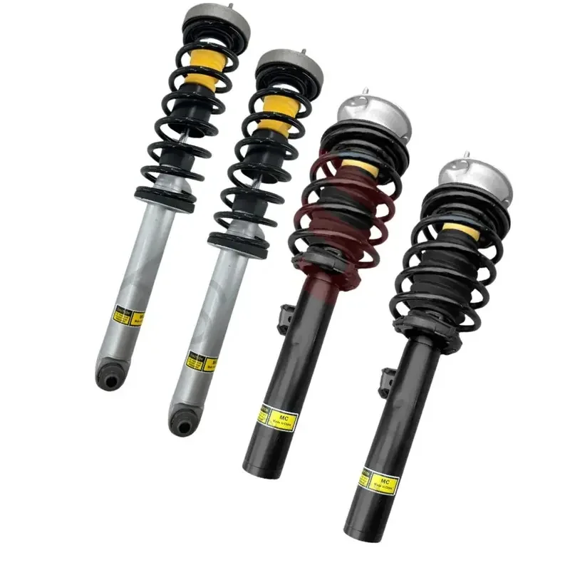 4 Pieces Front Rear Left and Right Shock Strut Assys without Electric For BMW E60 E61 530xi 528i 535i AWD 2006-2007 31316786520