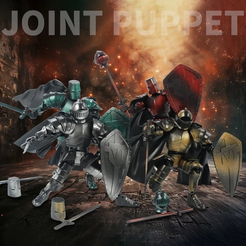4Pcs Medieval Knight Action Fi - огляд і ціна Model Kit Medabots