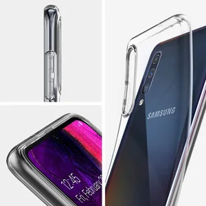 Transparente Telefonabdeckung für Samsung Galaxy A50 A10 A10 A20S A20E A30 A40 A30S A50S A70 Rückenabdeckung 10 Hauptverkaufsbatterie Samsung A40 - №4