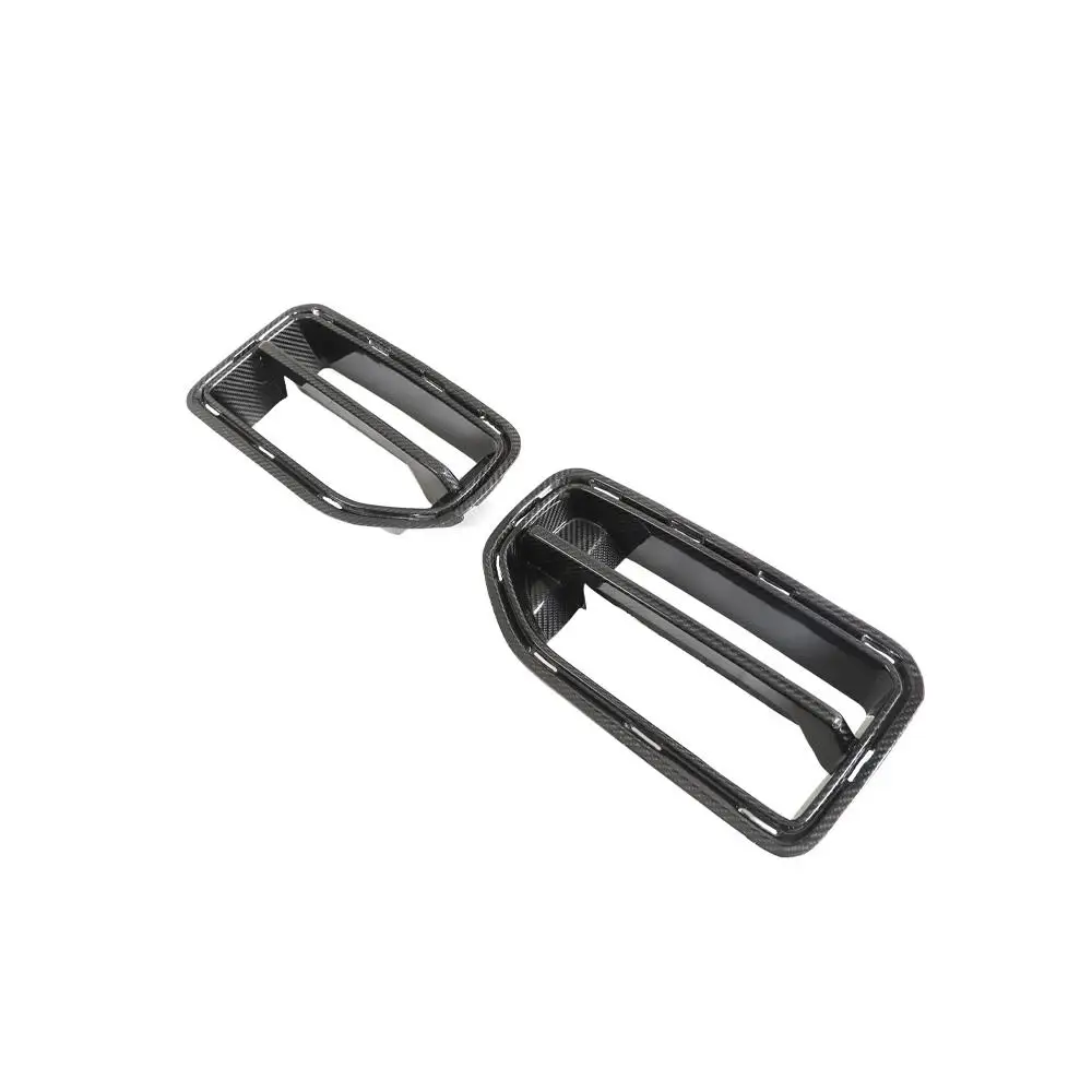 

Автомобильная передняя решетка для почек, сетчатая решетка для BMW M2 G87 2022-2023, настоящее углеродное волокно