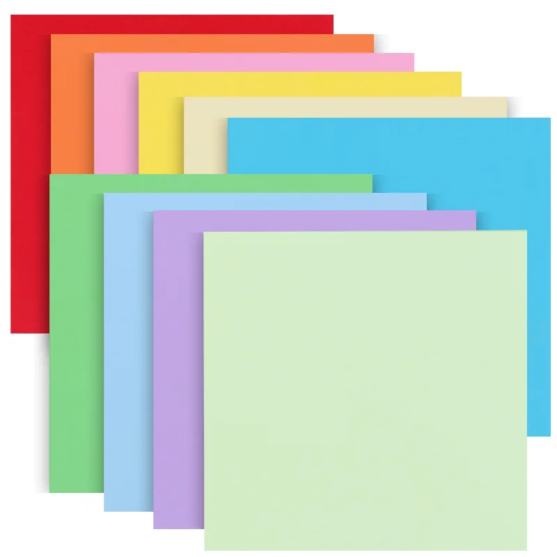 Papier Origami QUARKZMAN – 25 Feuilles Double Face 7,5 X 7,5 Cm – 70 Gsm, Couleurs Vives – Pour Pliage, Artisanat, Décoration, Cadeaux