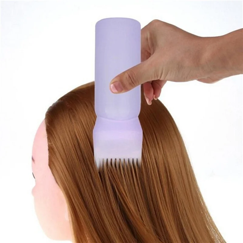 A29R 4X Dyeing Shampoo Bottle Oil Comb 120ML Hair Tools Hair Dye Applicator Brush Bottles Styling Tool Hair Coloring - Image 2