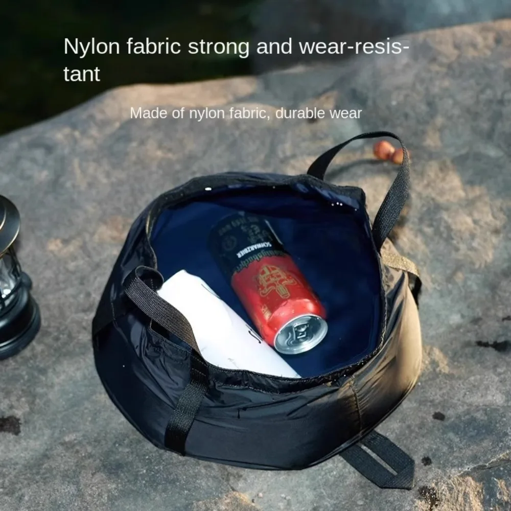 

Waterproof Folding Water Basin Collapsible Reusable Portable Wash Basin Large Capacity Lightweight Foldable Washbasin Basket