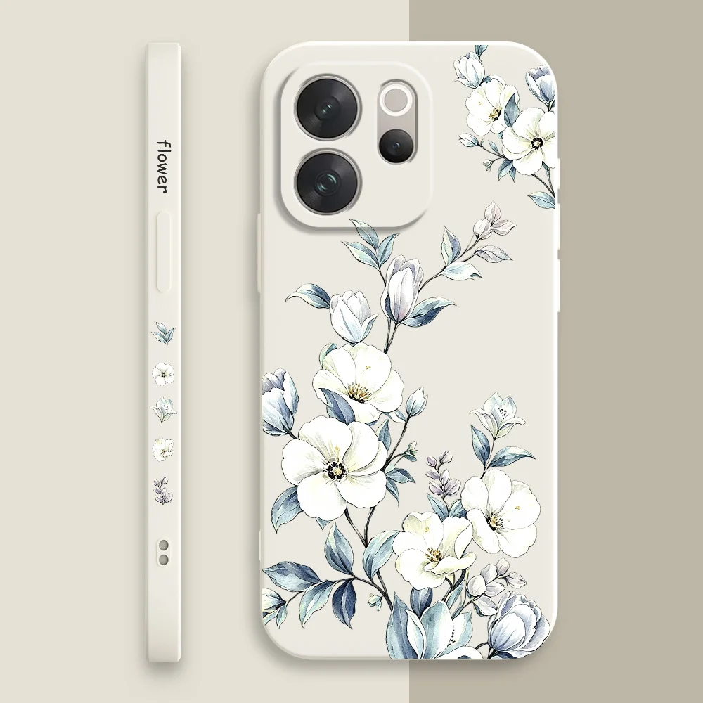 Winding Flora Phone Case For Vivo V70 V70E V60 V60E V50 V50E V40 V40E V30 V30E V29 Lite V29E V27 V27E V25 V25E Pro Cover view 2
