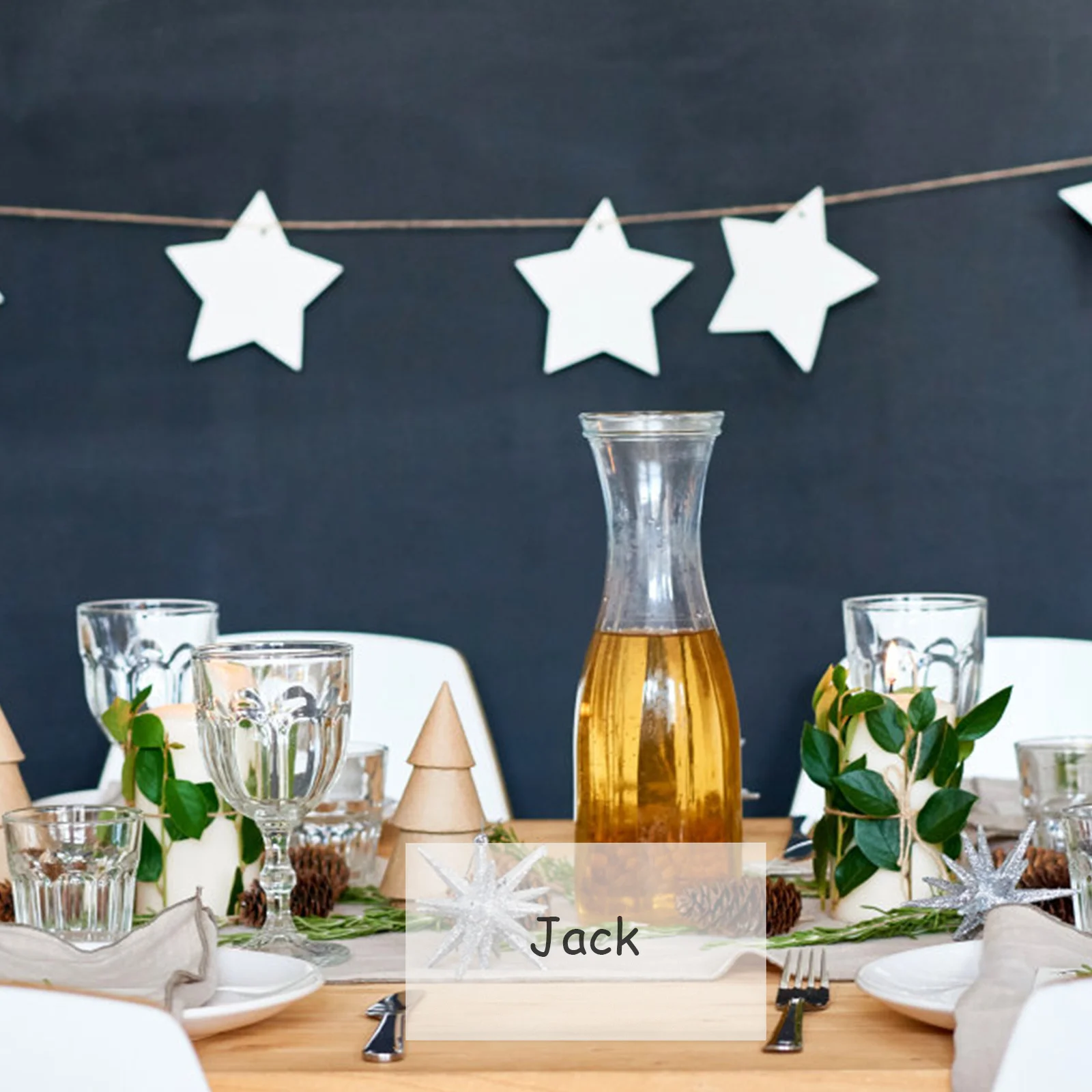 

20Pcs Acrylic Name Place Cards Blank Writable Table Number Holders for Wedding Reception Party Seating Chart Signs