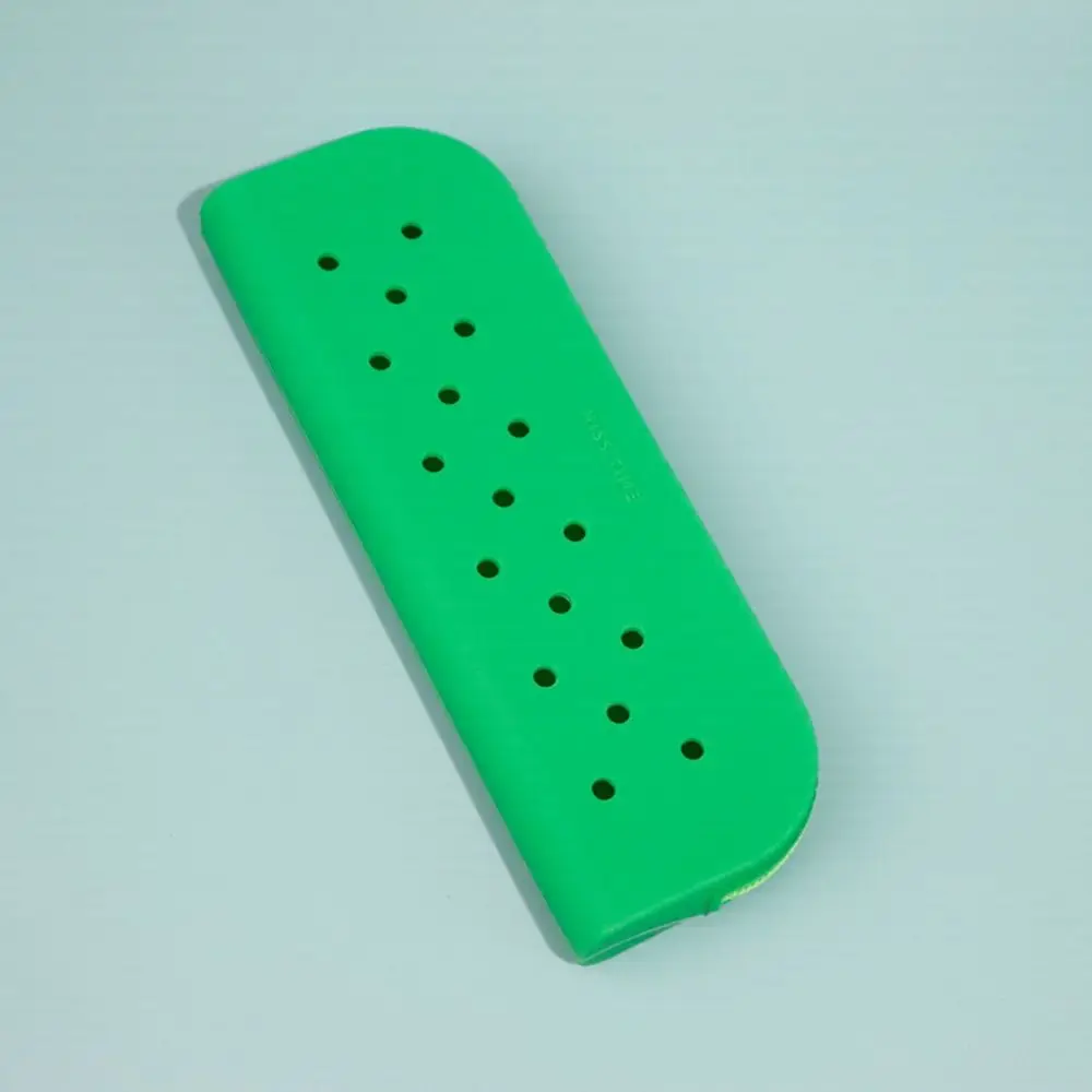 휴대용 DIY 펜 가방 대용량 실리콘 연필 케이스 먼지 방지 펜 상자 학생