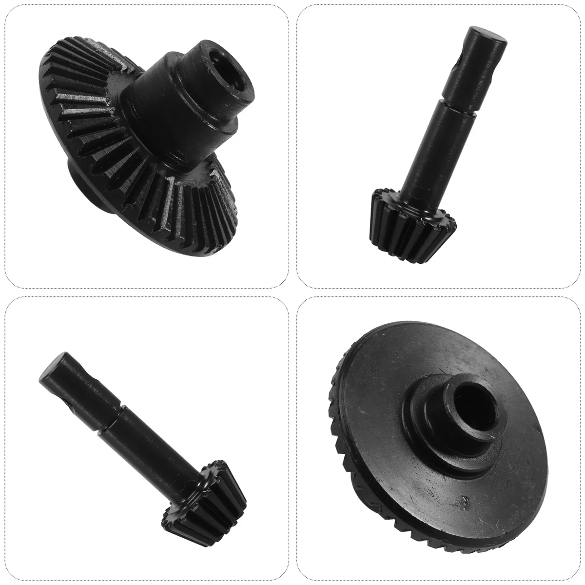 N87R Heavy Duty Helical Bevel Gear 40T 15T for 1/10 RC4WD TF2 D90 Gelande II Yota Axle Ring&Pinion Gear