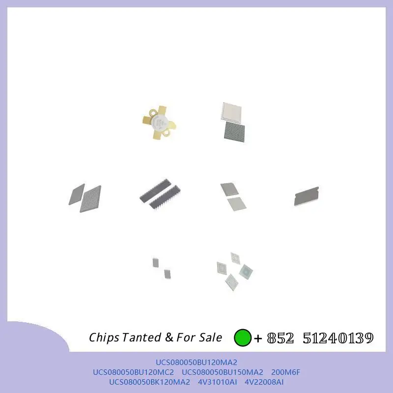 chip Integrated circuit chip MCU chip UCS080050BU120MA2 UCS080050BU120MC2 UCS080050BU150MA2 200M6F UCS080050BK120MA2 4V31010AI