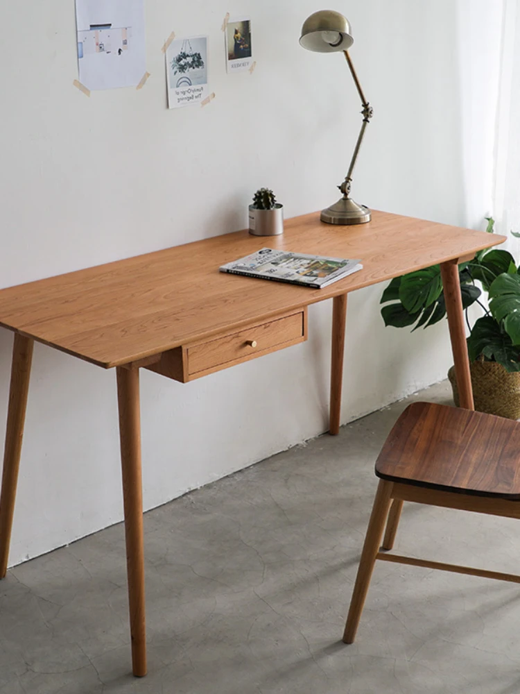 Home Black Walnut Japanese Computer Writing Simple Modern Chinese Study Furniture