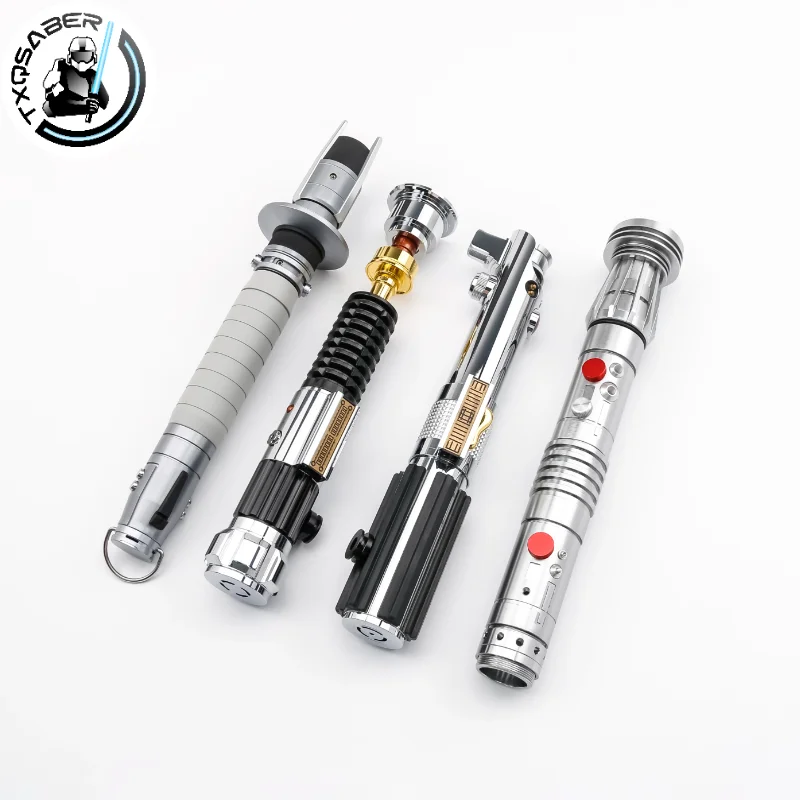 TXQSABER Metal Empty hilt Replica collection Lightsabers Jedi Cosplay Toys DIY Sword Accessories Parts - Baylan Skoll