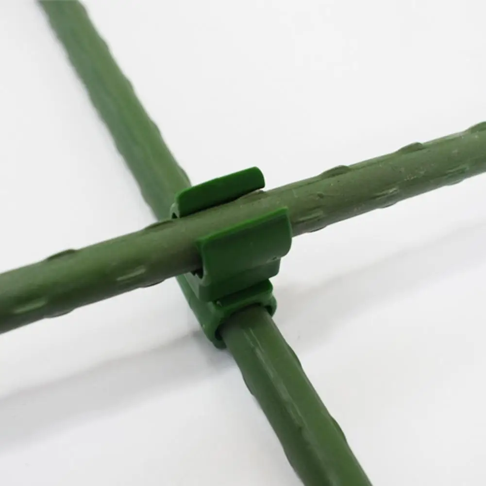 Durable Plant Trellis Joint Multi-function Connection Convenient Garden Climbing Rattan Flower Stent Stake Fixing Clip