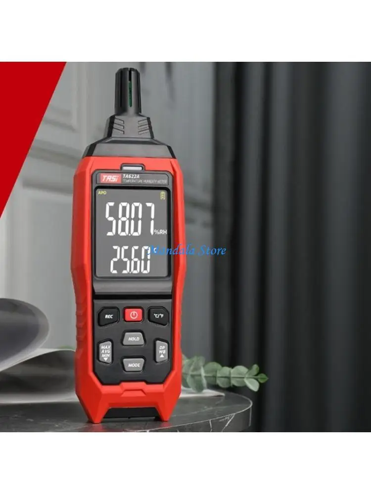 U2JC Thermo-Hygrometer Digital Temperature Humidity Meter Professional Psychrometer