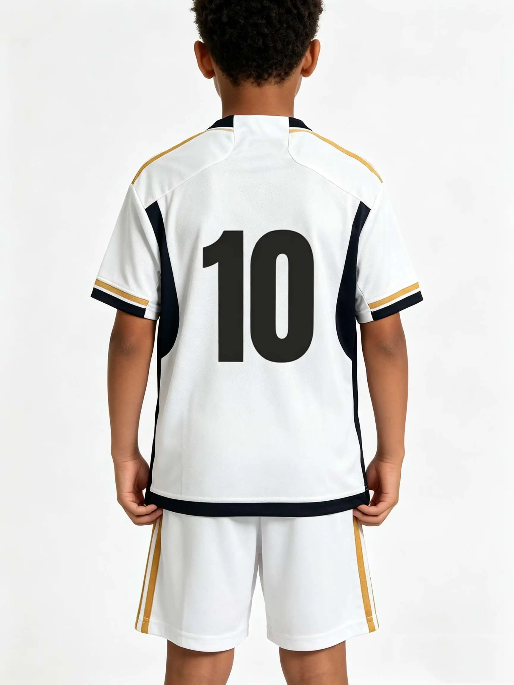 26/27 Unisex Blank Soccer Jersey Set, Kids & Adults Training Uniforms for School Sports, Running & Team Events No. 7 view 2
