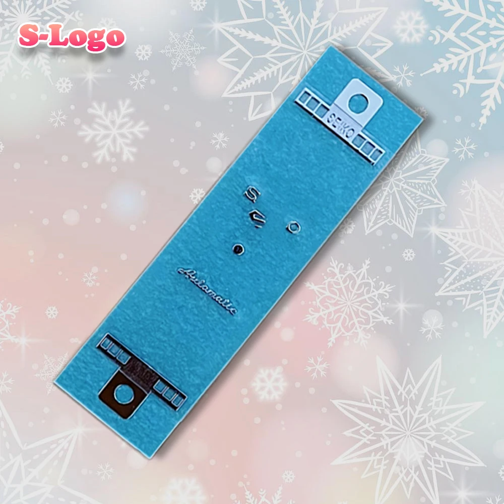 SS Logo Nickel Metal Stickers Suitable for 27-30mm dials With Automatic Convenient Paste  Watch Modification Accessories ﻿