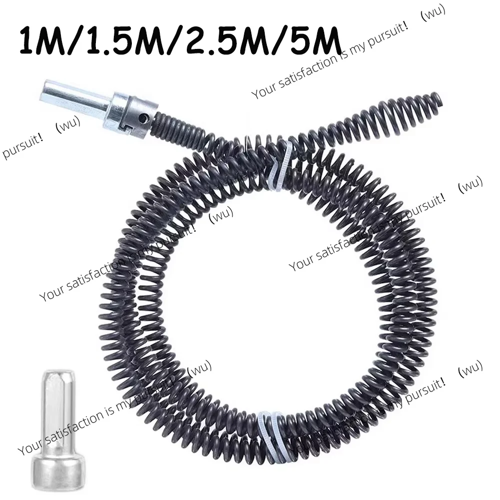 for 1-5 Meter Spring Pipe Sewer Unblocker Pipe Dredging Tool Sewer Sink Basin Pipeline Clogged Remover Cleaning Tool