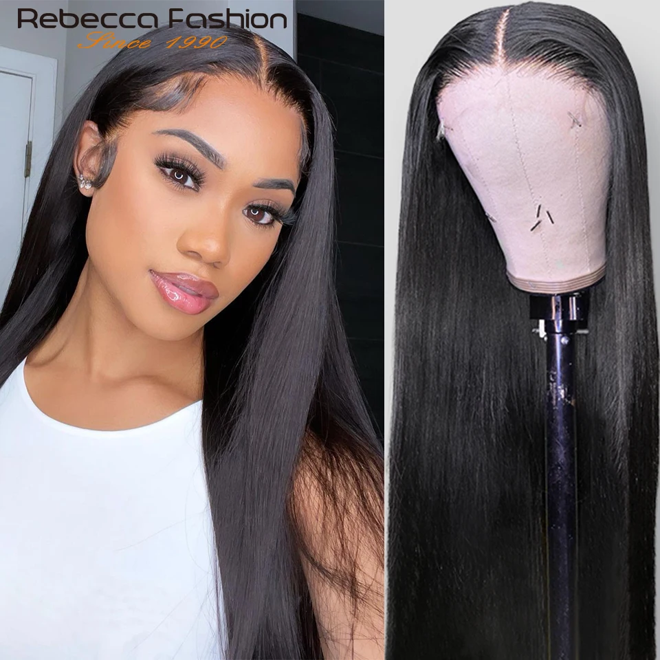 Straight Lace Front Wig Human hair Wigs Straight Lace Front Wig Pre Plucked Straight Frontal Wig Lace Closure Wig Lace Front Wig