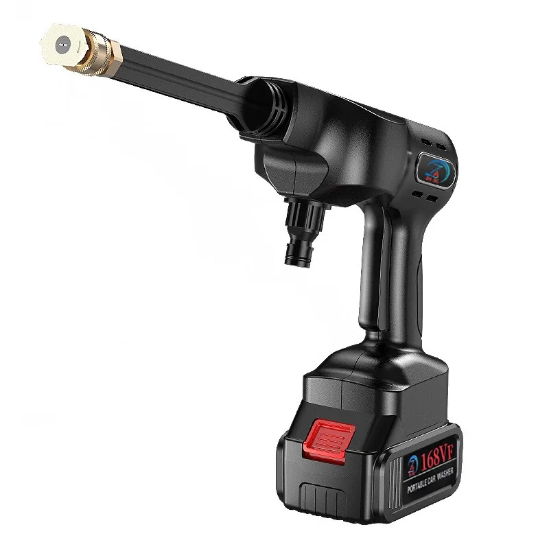 

Orchard and Garden Watering Spraying Car Washing Machine Household Lithium Battery Wash Water Gun Set