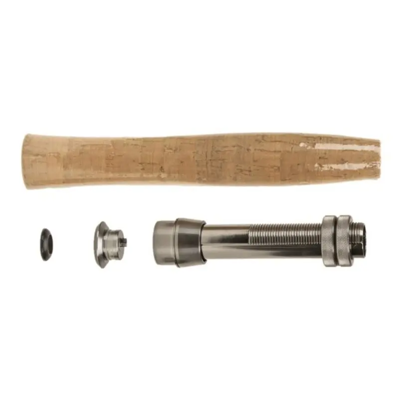 A64T-DIY Fishing Rod Handle Composite Cork Grip Rod Building And Reel Seat Set Fishing Rod Grip Reel Seat