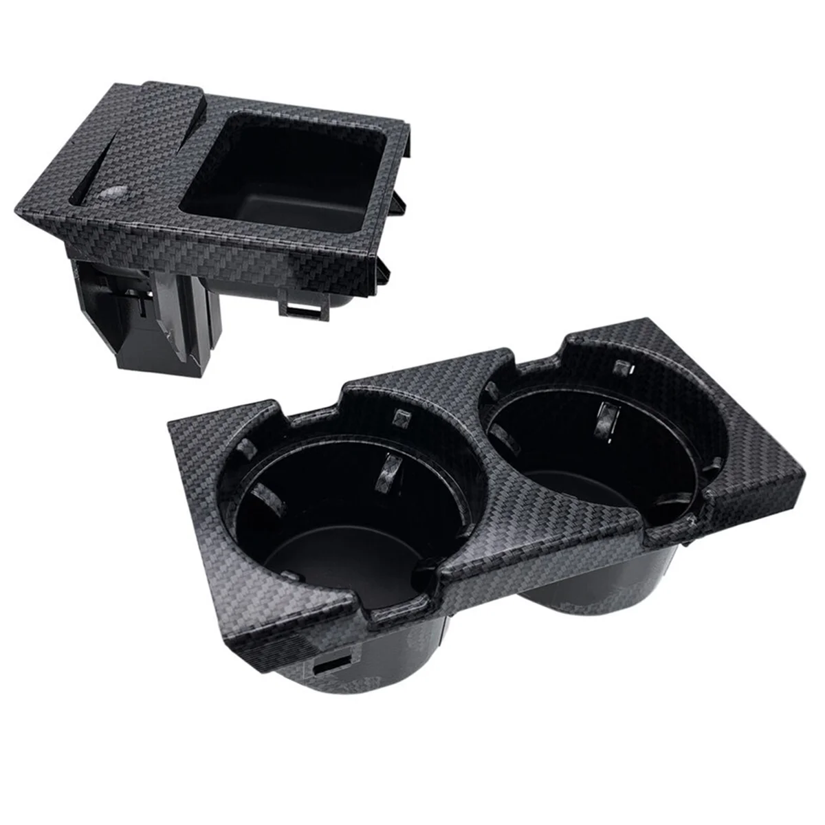 Car Center Console Water Cup Holder & Coin Storage Box 51168217953 for BMW E46 3 Series 99-06 51168217955 51168248504,A