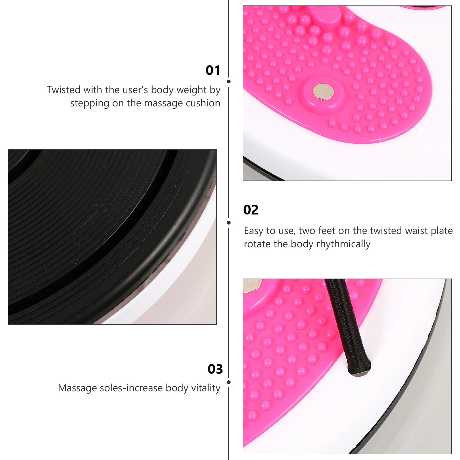 

Twisting Waist Disc Fitness Plate For Home Exercise Body Workout Equipment Waist Training Machine Slimming Disk