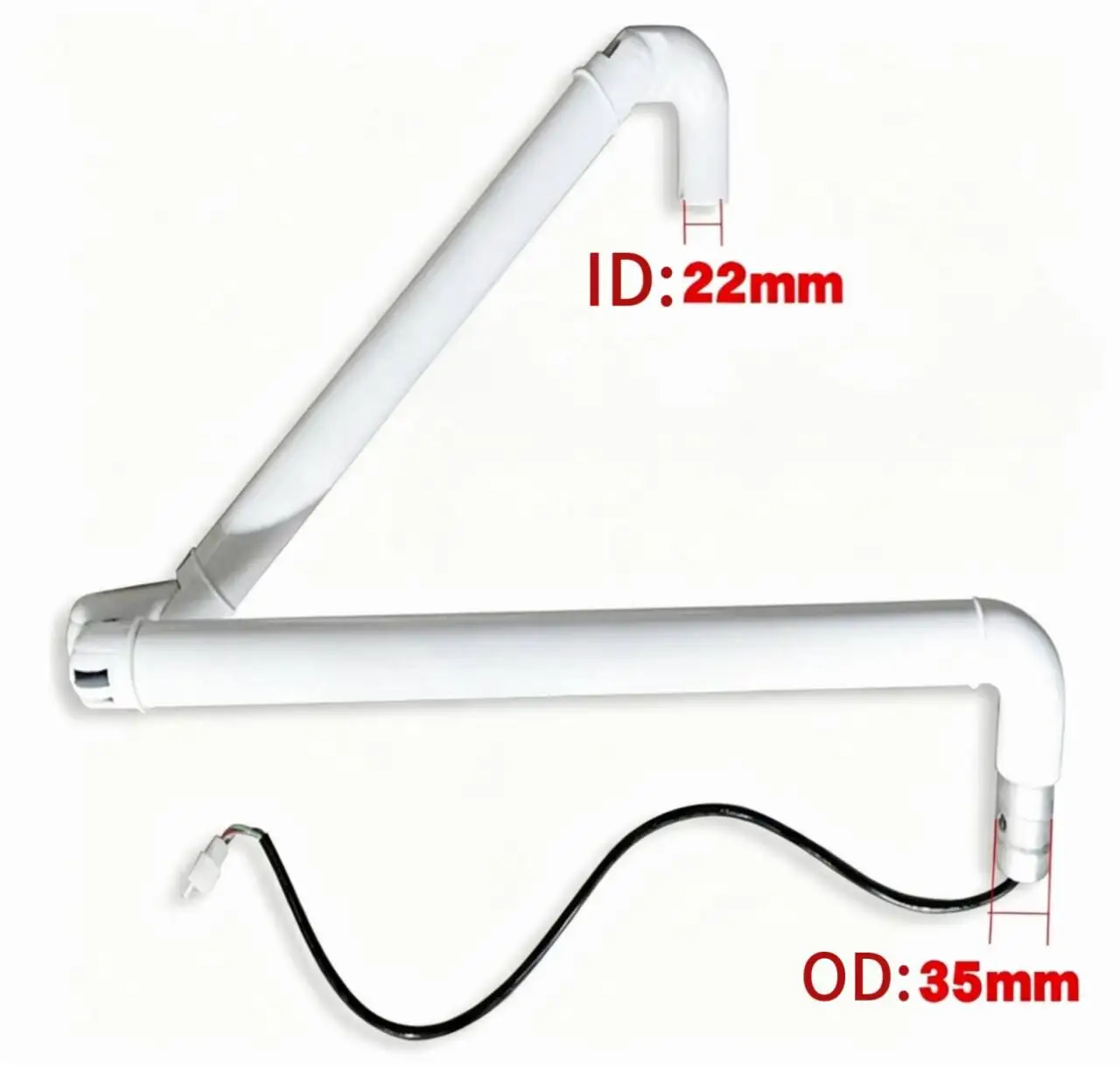 Dental Lamp Arm Aluminuml Dentisty Oral Operating LED Light Mounting Arm For Dentist Chair Unit Lamp Arm Customized