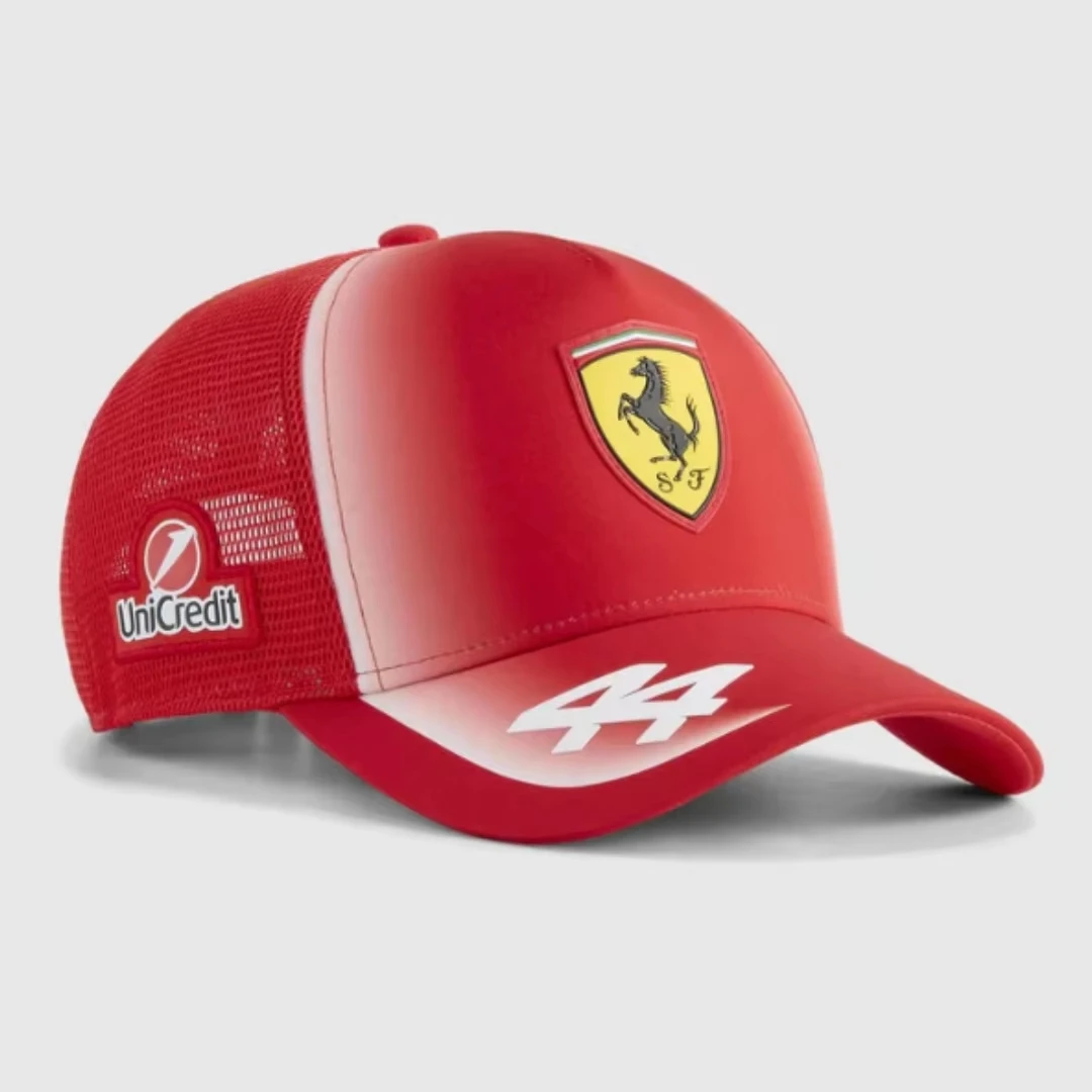 Gorra de Camionero Scuderia Ferrari 2026 GP de Silverstone, Reino Unido, Hamilton, Gorra GP de Mónaco 2026, Leclerc, Ferrari, MONZA, MIAMA, Las Vegas, Gorra para Fanáticos
