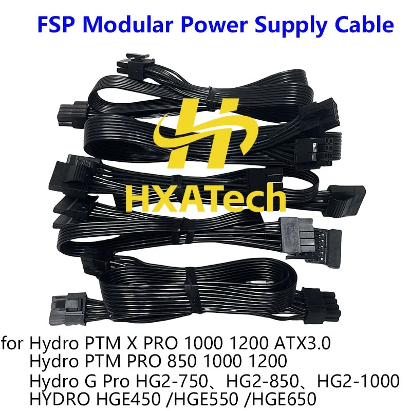 CPU 8p(4+4) PCIE 8pin SATA IDE Modular Power Cable for FSP Hydro PTM X PRO HPT3-1200M Hydro G Pro HG2-850 Hydro G HGE650W