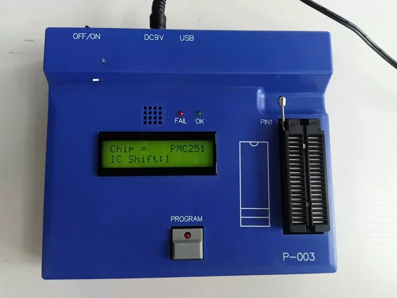 Padauk programmer PDK5S-P-003C. The latest version of programming programmer