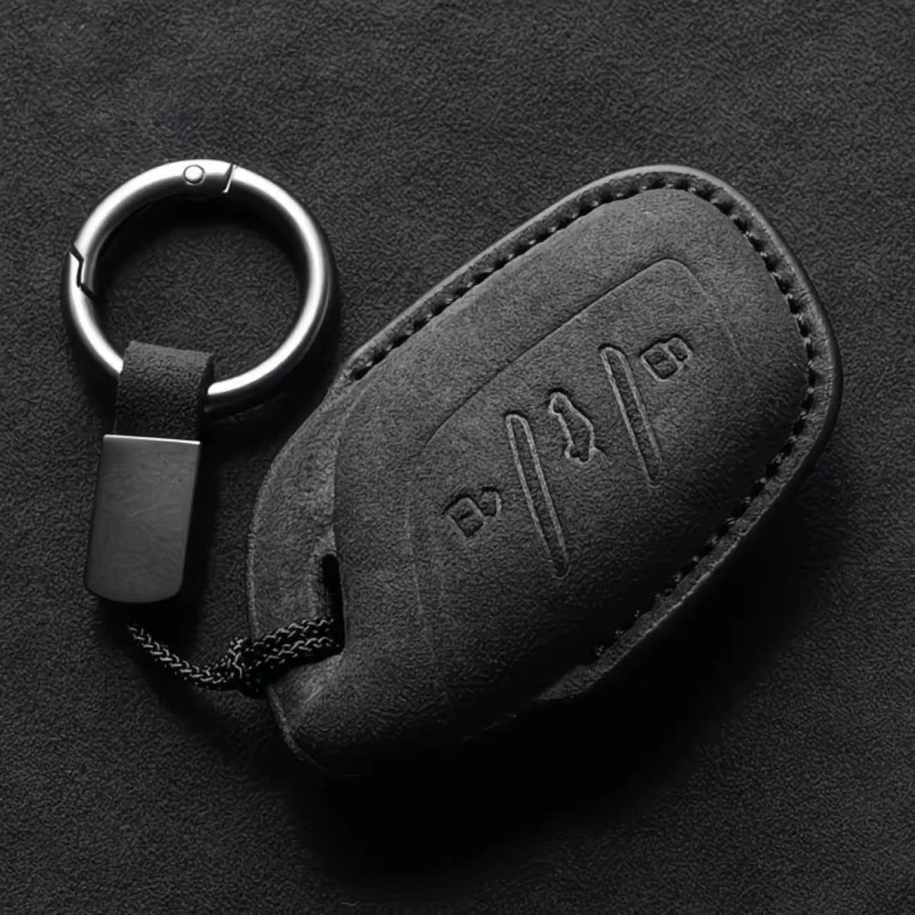 حافظة مفاتيح السيارة لـ MG 4 2023 Mg4 Ev MG HS GT ZS EV ZX MG5 MG6 أغطية جلد شل فوب المفاتيح كيرينغ اكسسوارات السيارات