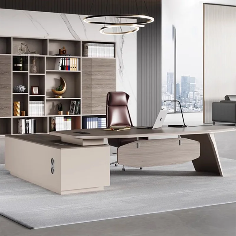 

L Shaped Desk Corner Office Computer Gaming Workstation Offices Room Desks Offer Work Reading Organizer Tables Study Minimalist