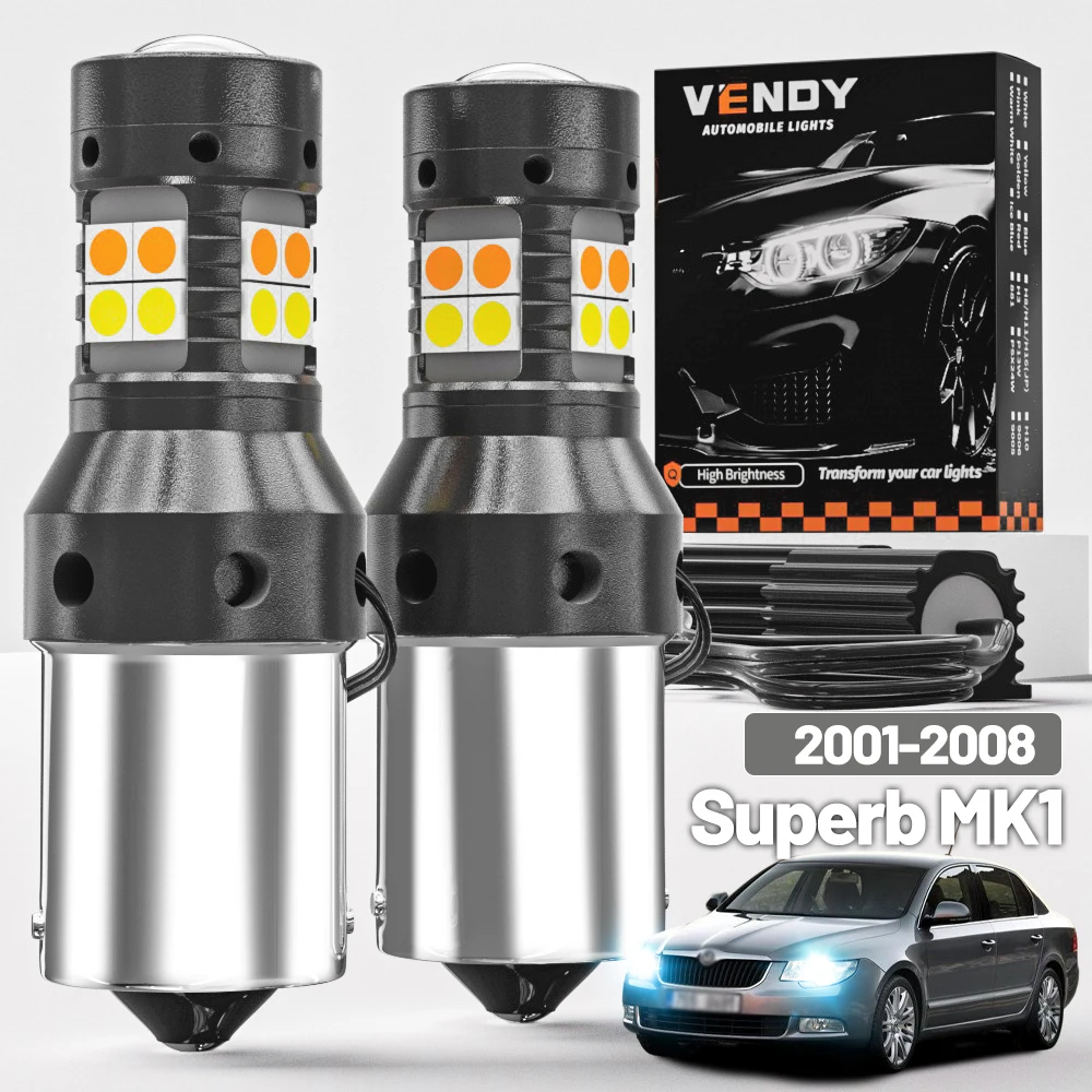 2Pcs For Skoda Supe…