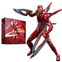 Original ZD Avengers Tony Stark Iron Man MK50 Action Figure Collection Model Toys Moves Desktop Ornament Children Birthday Gifts