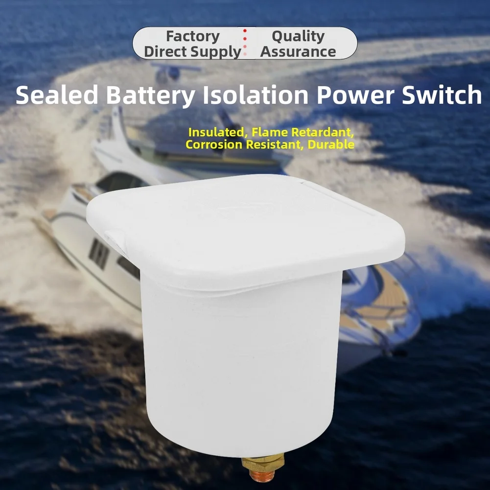 

1pcs Marine Battery Disconnect Switch Waterproof Battery Isolator Switch With Boat Parts & Accessories