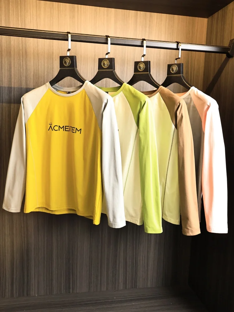 

Lightweight Qui-Drng Comfortable Breathable round Ne Men's T-irt Faionable Base Layer irt for Autumn Polyester Fiber