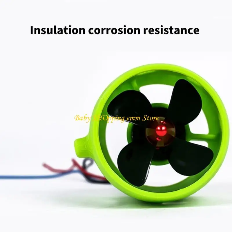 23GD Mô-đun đẩy nước chiều Động cơ không chổi than /CCW 12 đến 24V Thuyền ngoài trời nâng cấp thành phần cho thuyền mô hình